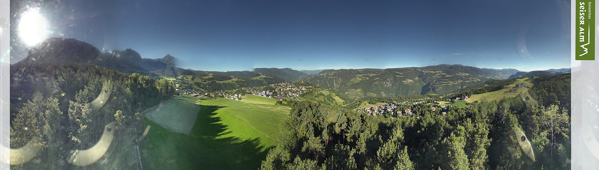Archived image Webcam Völs am Schlern (South Tyrol)
