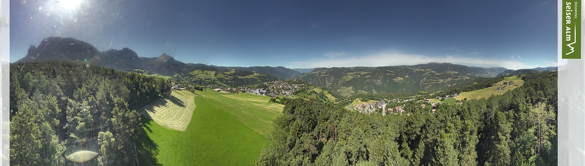 Archived image Webcam Völs am Schlern (South Tyrol)