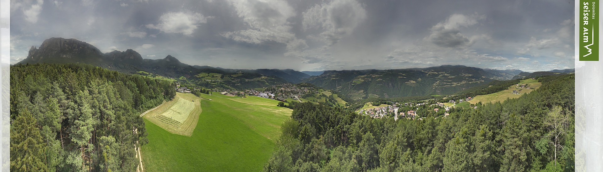 Archived image Webcam Völs am Schlern (South Tyrol)