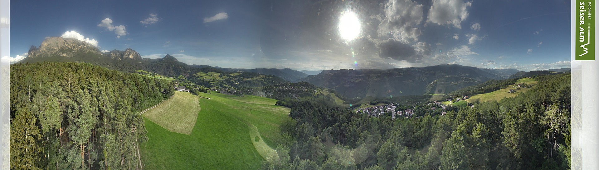 Archived image Webcam Völs am Schlern (South Tyrol)