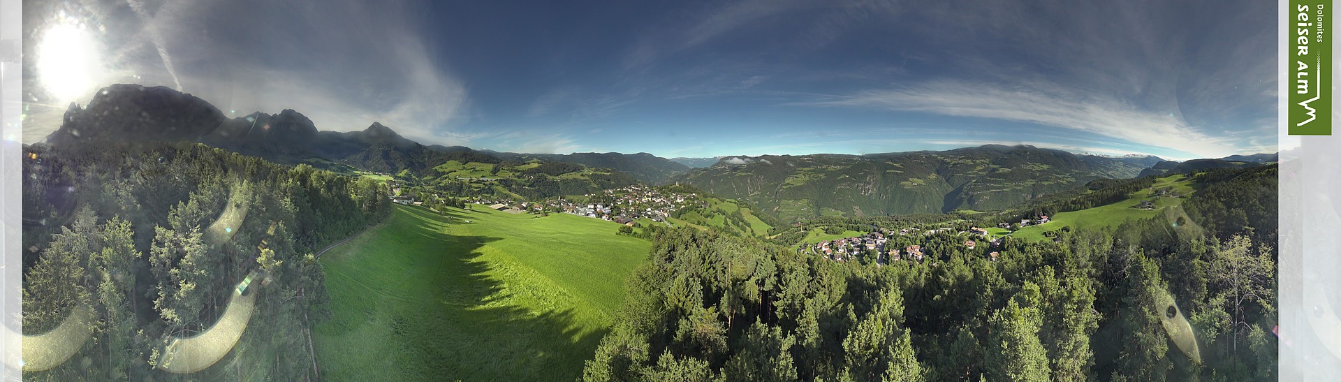 Archived image Webcam Völs am Schlern (South Tyrol)