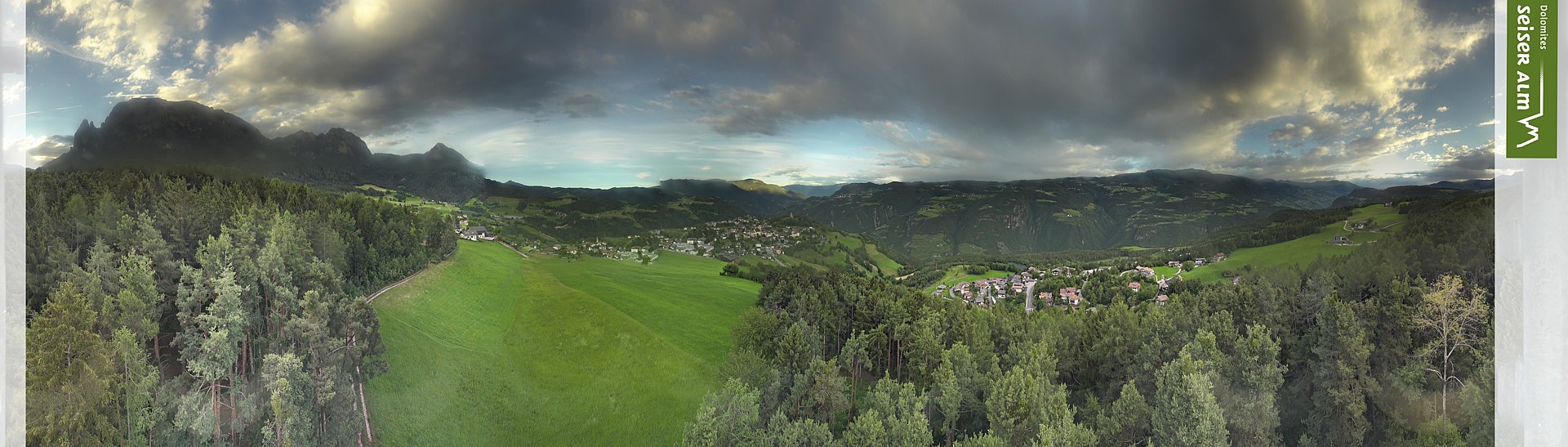 Archived image Webcam Völs am Schlern (South Tyrol)