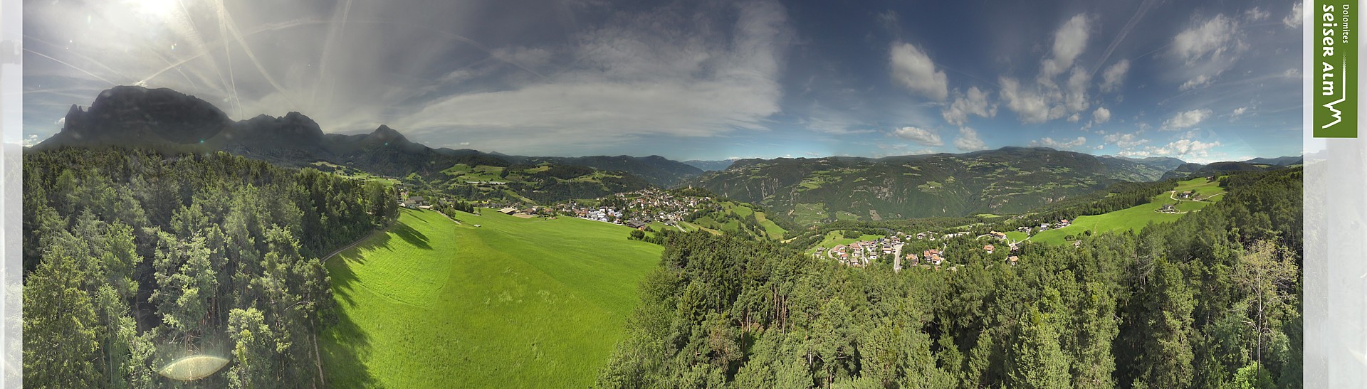Archived image Webcam Völs am Schlern (South Tyrol)