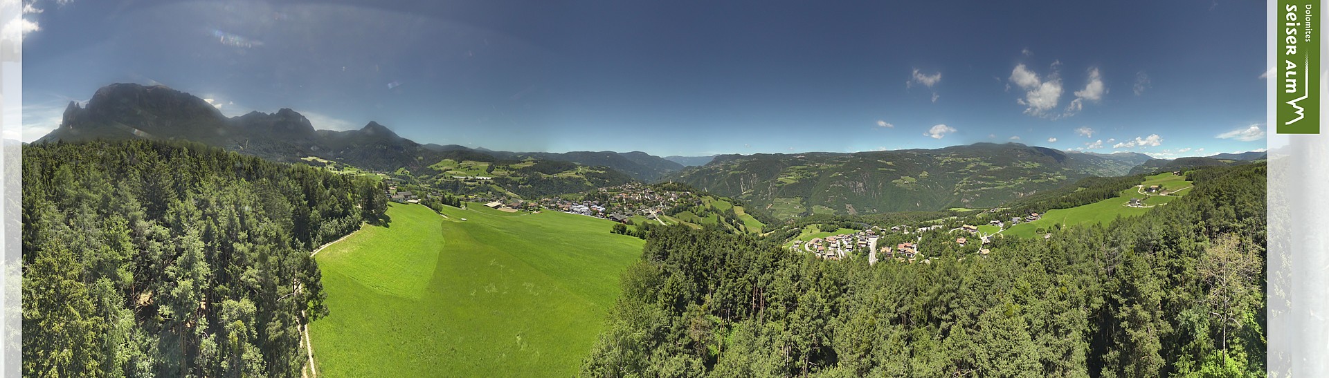 Archived image Webcam Völs am Schlern (South Tyrol)
