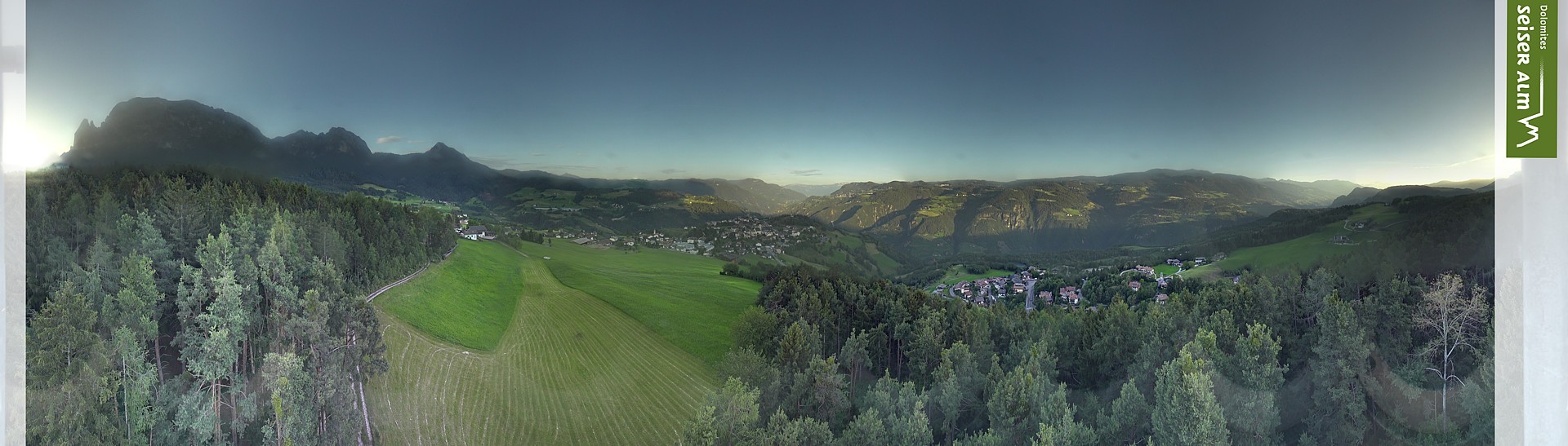 Archived image Webcam Völs am Schlern (South Tyrol)
