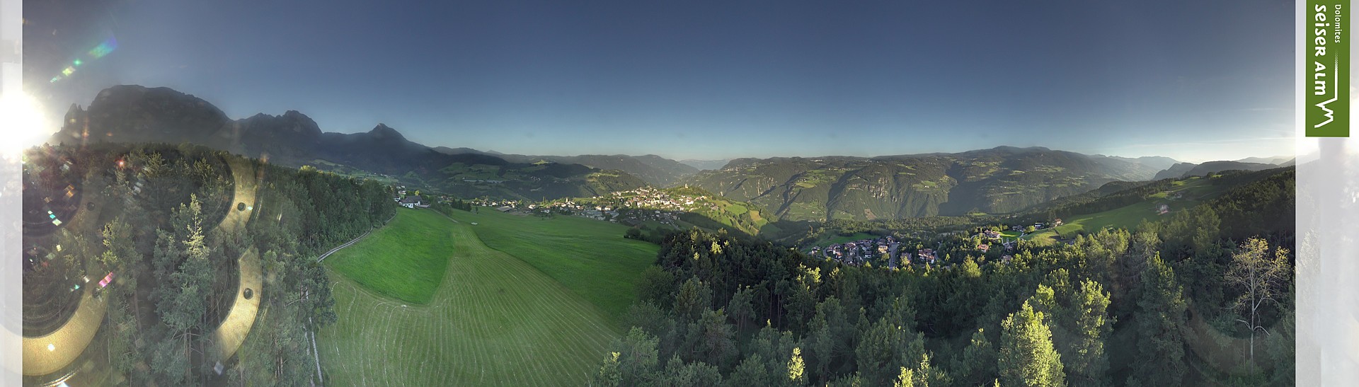 Archived image Webcam Völs am Schlern (South Tyrol)