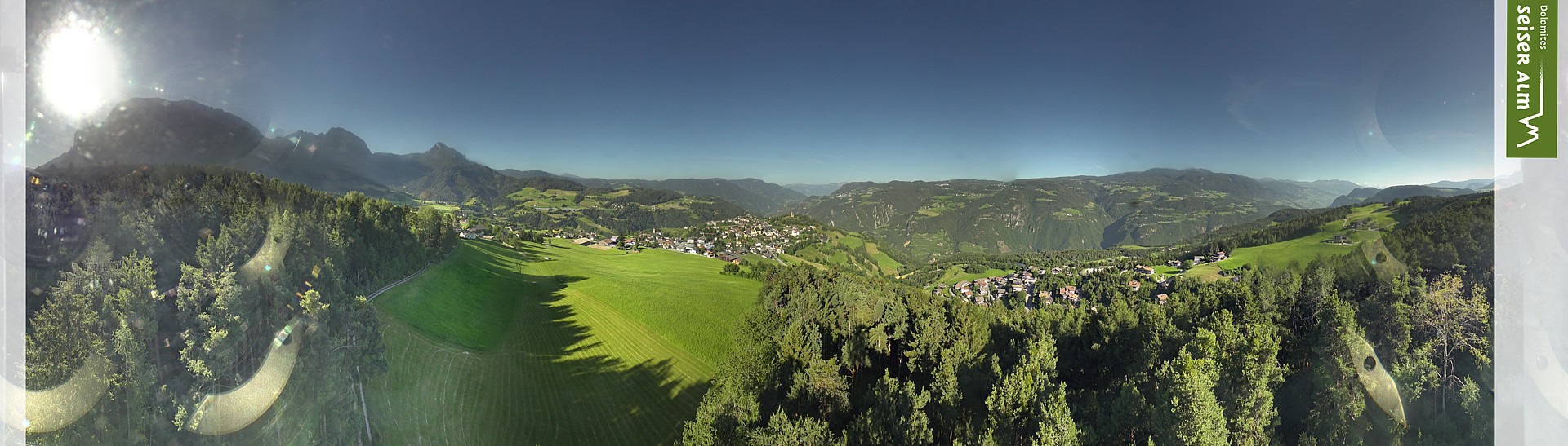 Archived image Webcam Völs am Schlern (South Tyrol)