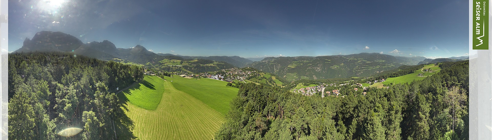 Archived image Webcam Völs am Schlern (South Tyrol)