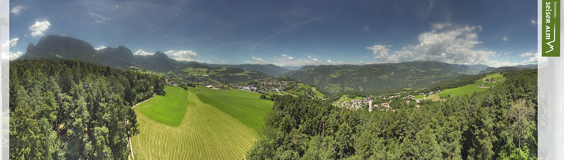 Archived image Webcam Völs am Schlern (South Tyrol)