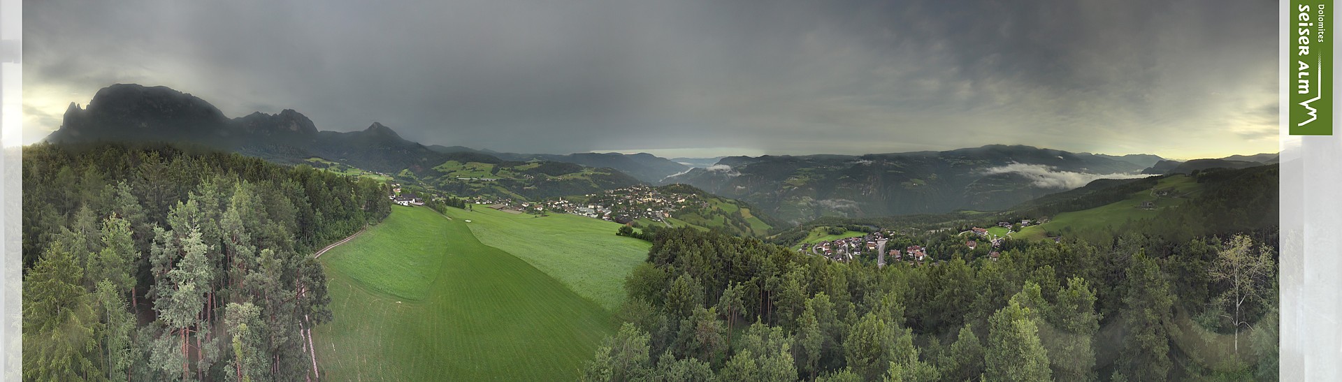 Archived image Webcam Völs am Schlern (South Tyrol)
