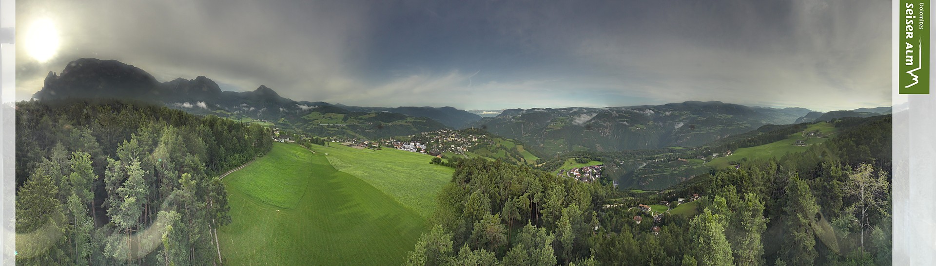 Archived image Webcam Völs am Schlern (South Tyrol)