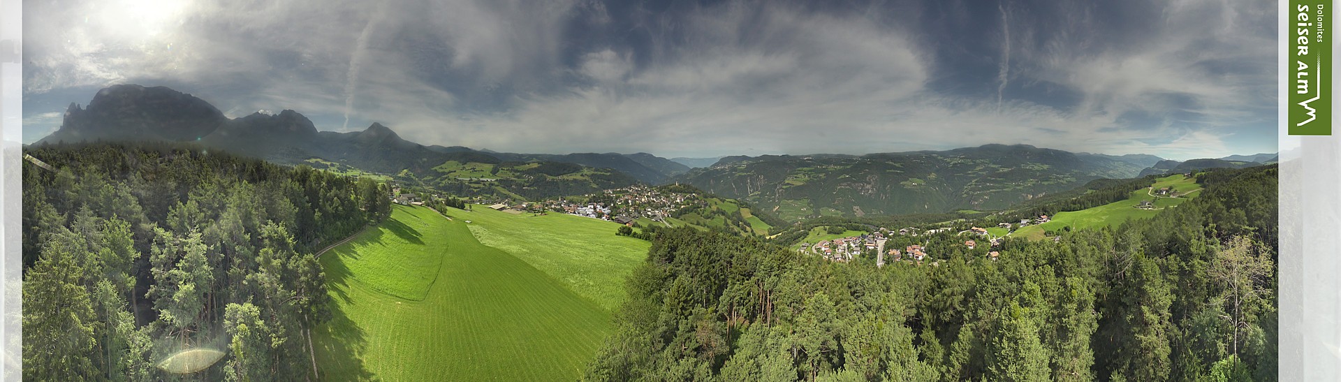 Archived image Webcam Völs am Schlern (South Tyrol)