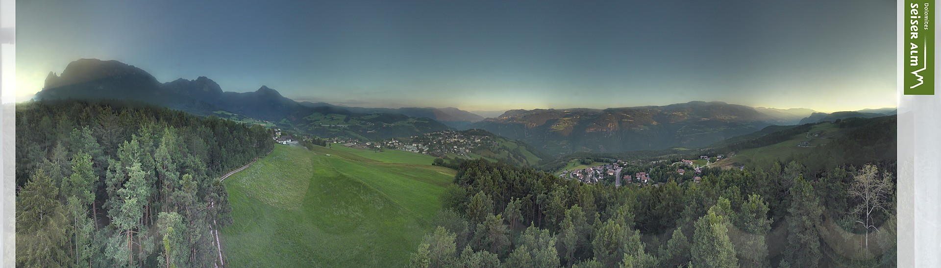 Archived image Webcam Völs am Schlern (South Tyrol)