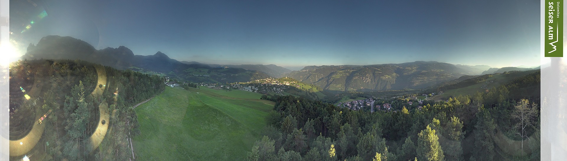 Archived image Webcam Völs am Schlern (South Tyrol)
