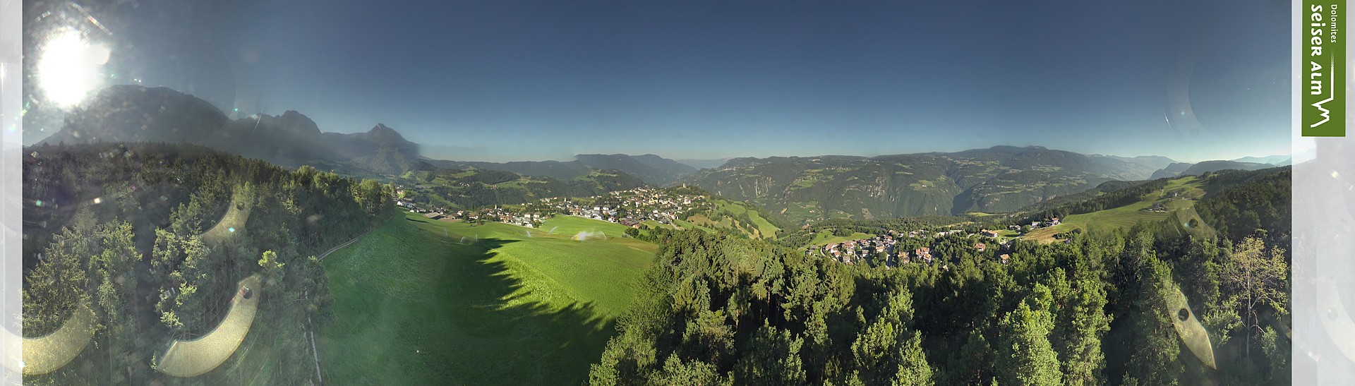 Archived image Webcam Völs am Schlern (South Tyrol)