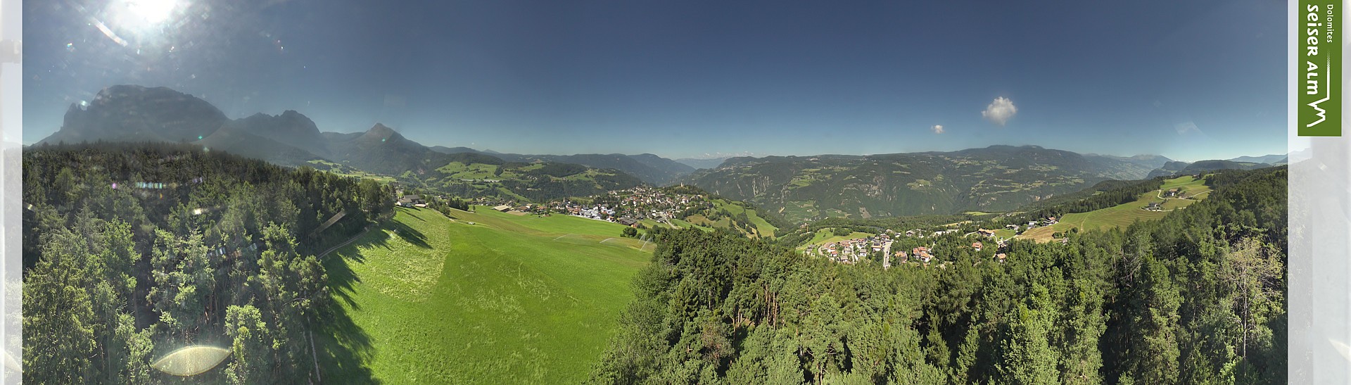 Archived image Webcam Völs am Schlern (South Tyrol)
