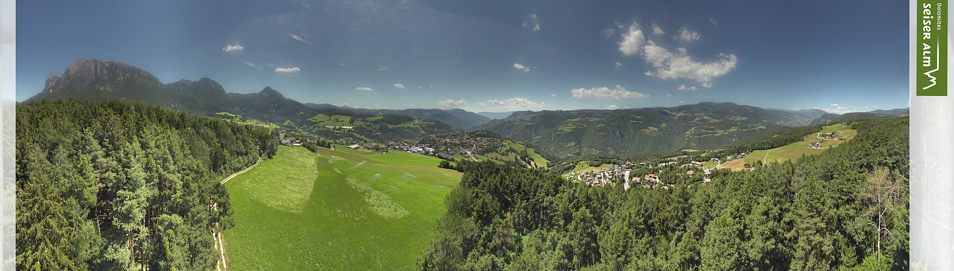 Archived image Webcam Völs am Schlern (South Tyrol)