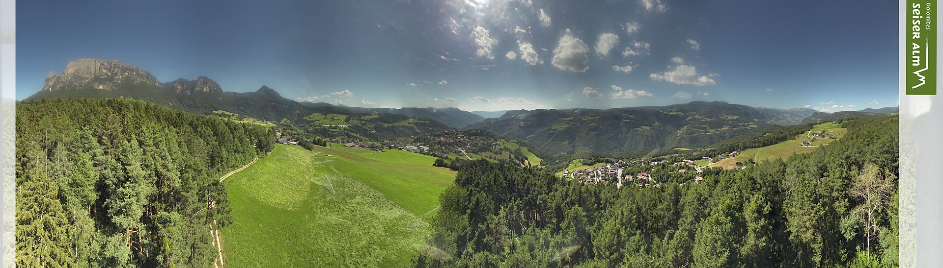 Archived image Webcam Völs am Schlern (South Tyrol)