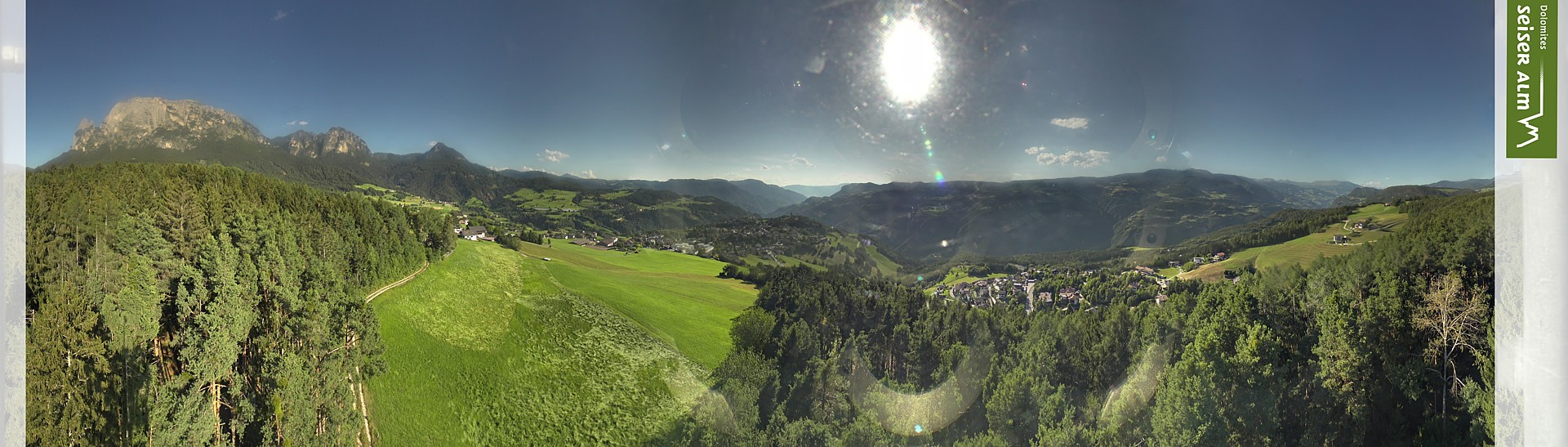 Archived image Webcam Völs am Schlern (South Tyrol)