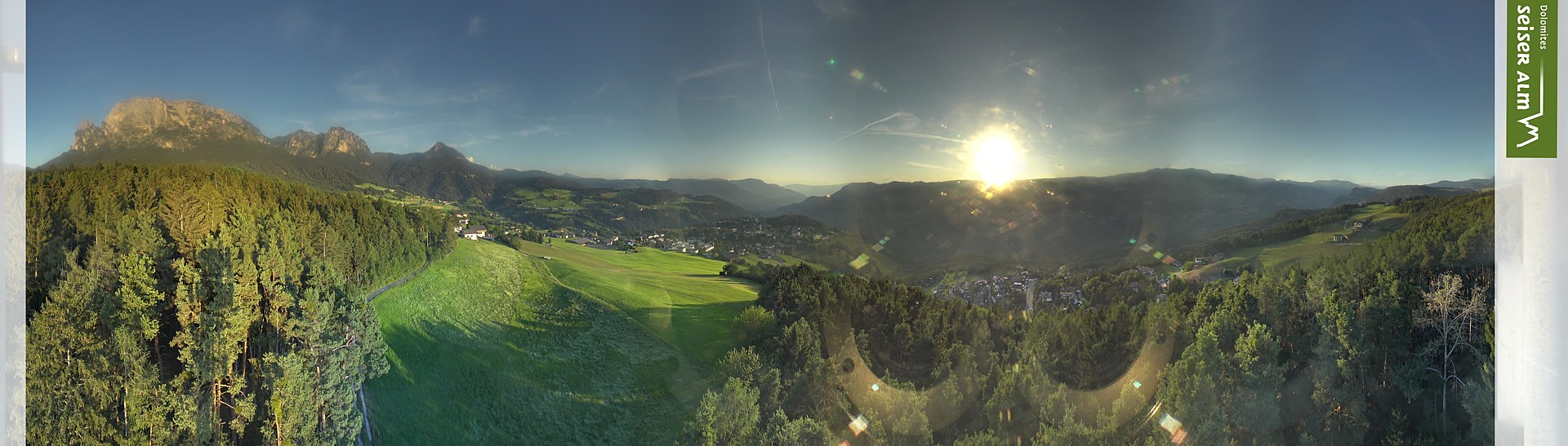 Archived image Webcam Völs am Schlern (South Tyrol)