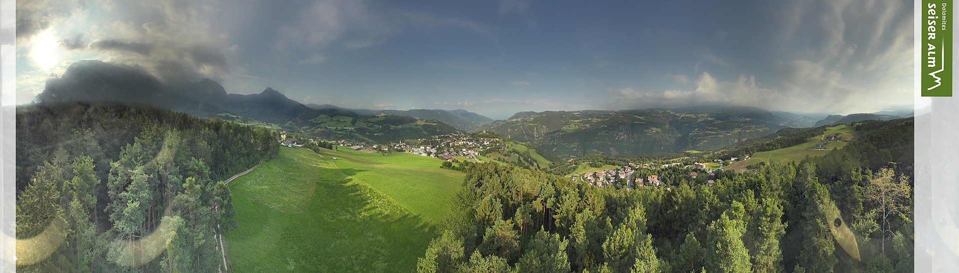Archived image Webcam Völs am Schlern (South Tyrol)