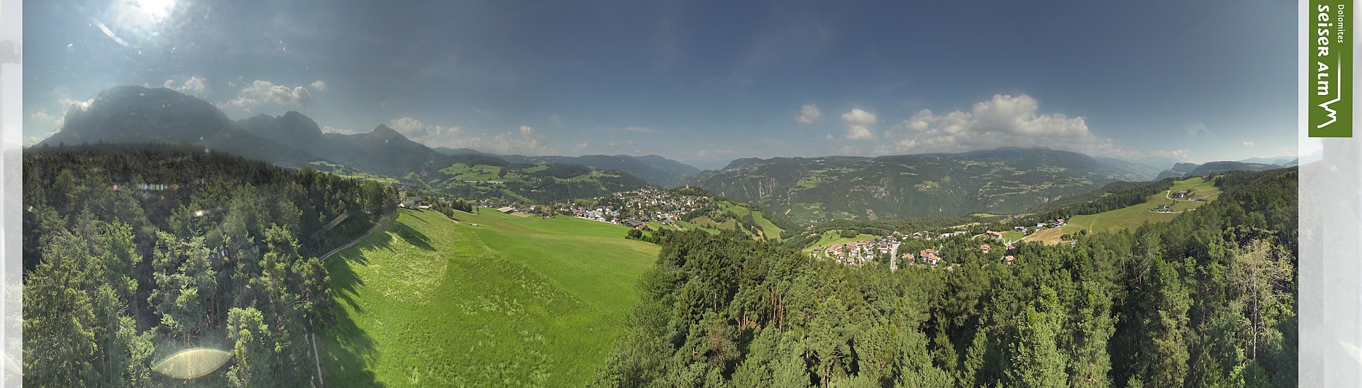 Archived image Webcam Völs am Schlern (South Tyrol)