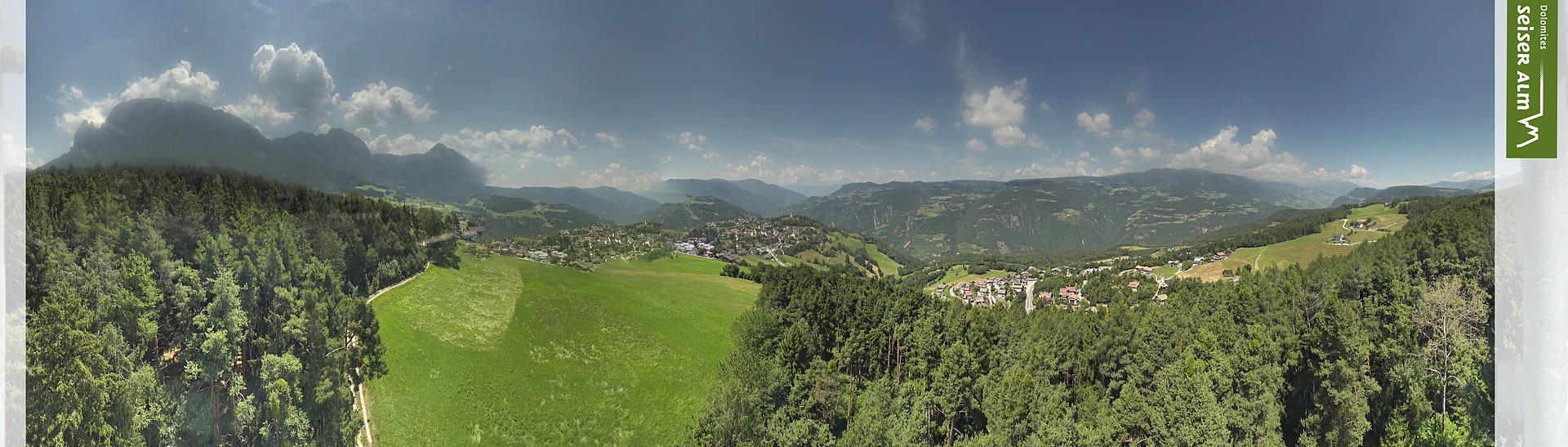 Archived image Webcam Völs am Schlern (South Tyrol)