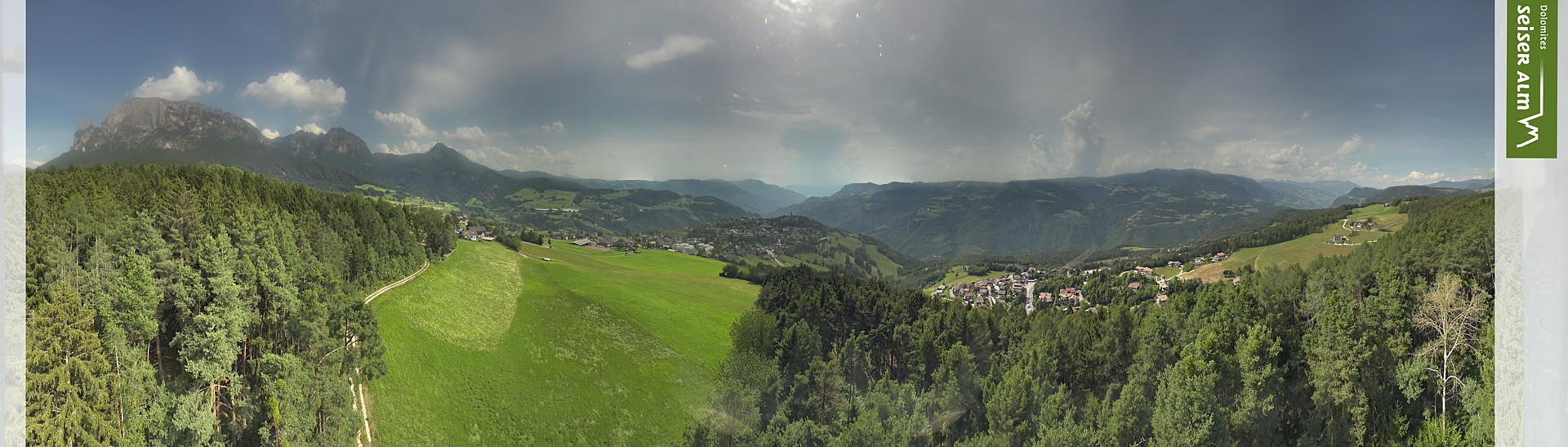 Archived image Webcam Völs am Schlern (South Tyrol)