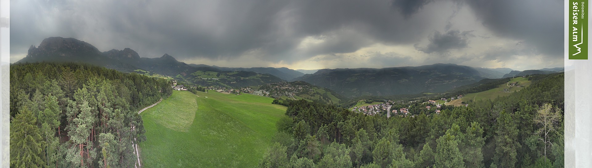 Archived image Webcam Völs am Schlern (South Tyrol)