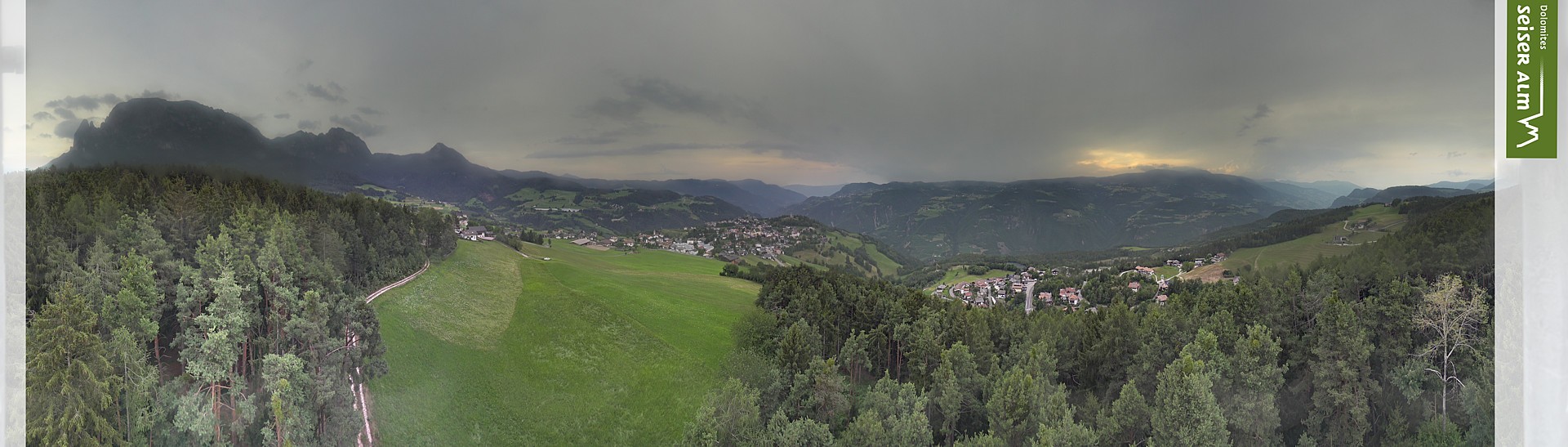 Archived image Webcam Völs am Schlern (South Tyrol)