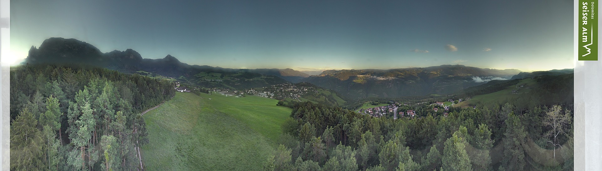 Archived image Webcam Völs am Schlern (South Tyrol)