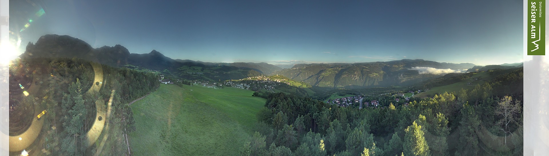 Archived image Webcam Völs am Schlern (South Tyrol)