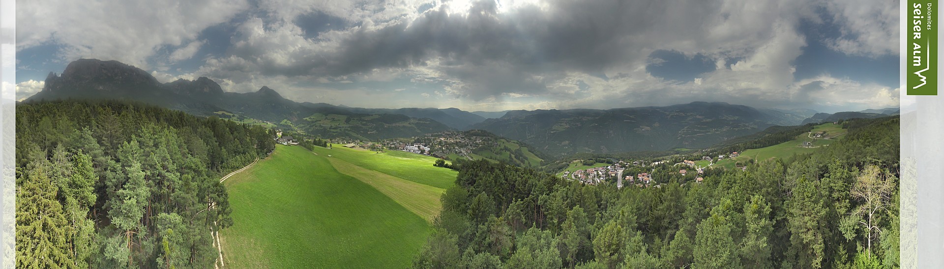 Archived image Webcam Völs am Schlern (South Tyrol)
