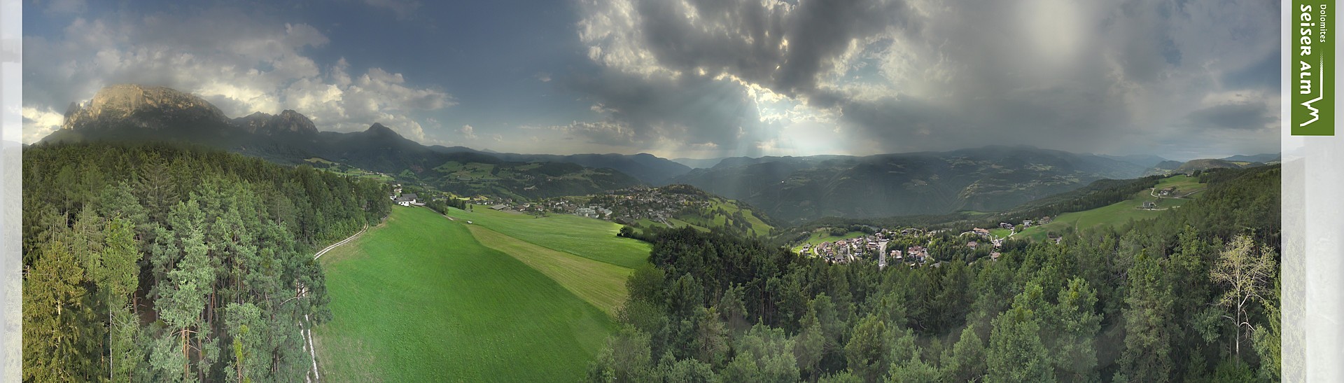 Archived image Webcam Völs am Schlern (South Tyrol)