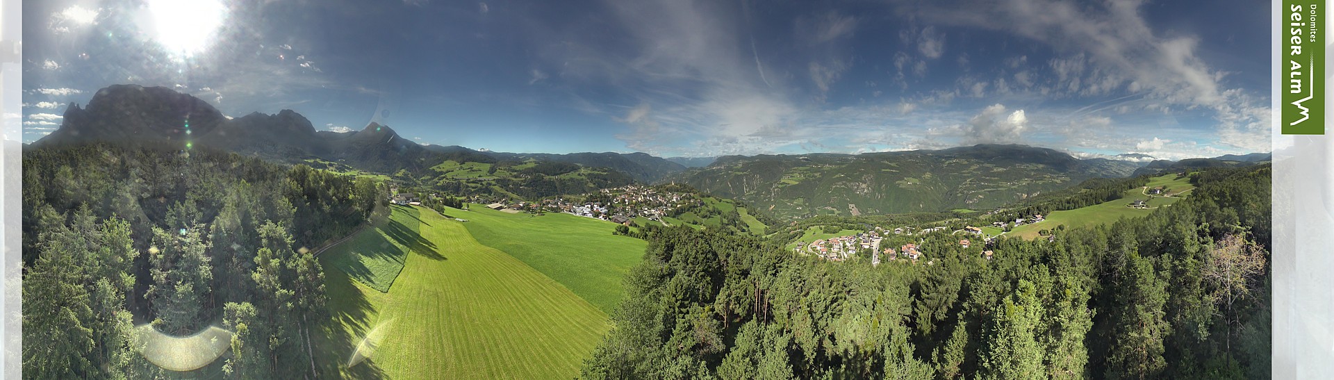 Archived image Webcam Völs am Schlern (South Tyrol)