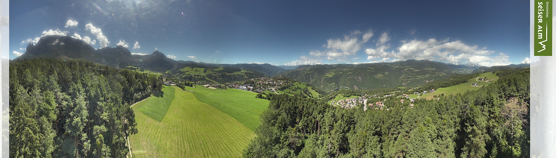 Archived image Webcam Völs am Schlern (South Tyrol)