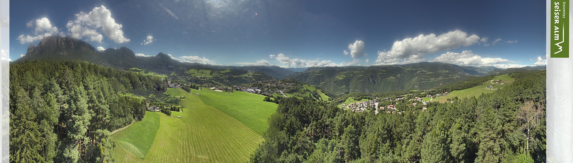 Archived image Webcam Völs am Schlern (South Tyrol)