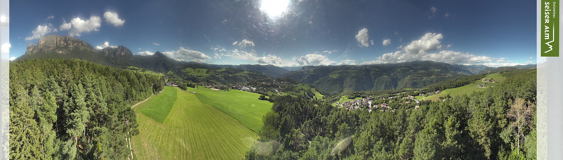 Archived image Webcam Völs am Schlern (South Tyrol)