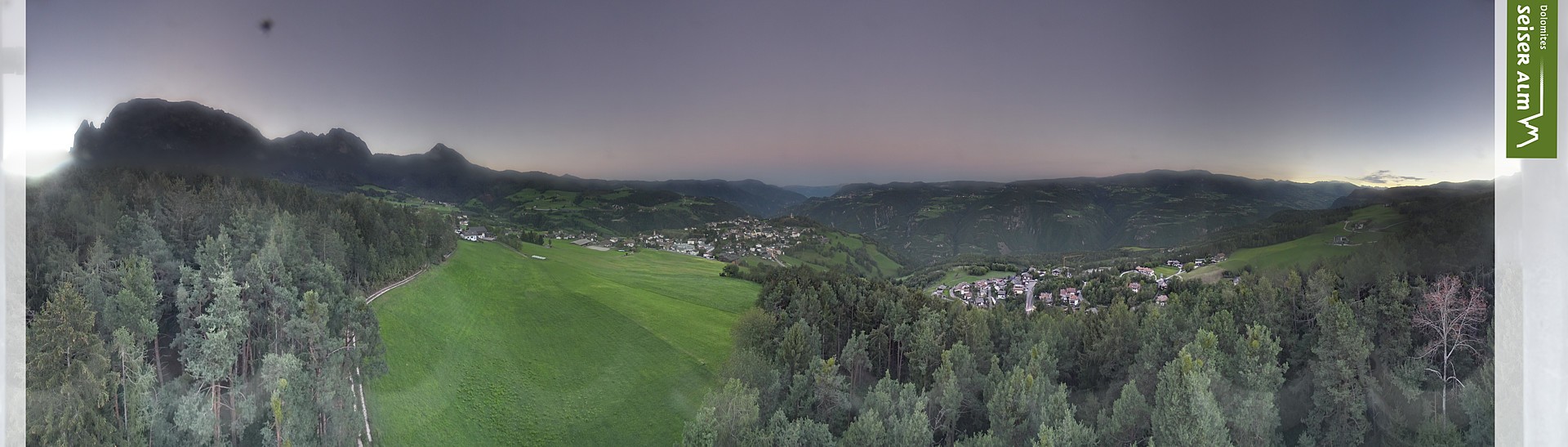 Archived image Webcam Völs am Schlern (South Tyrol)