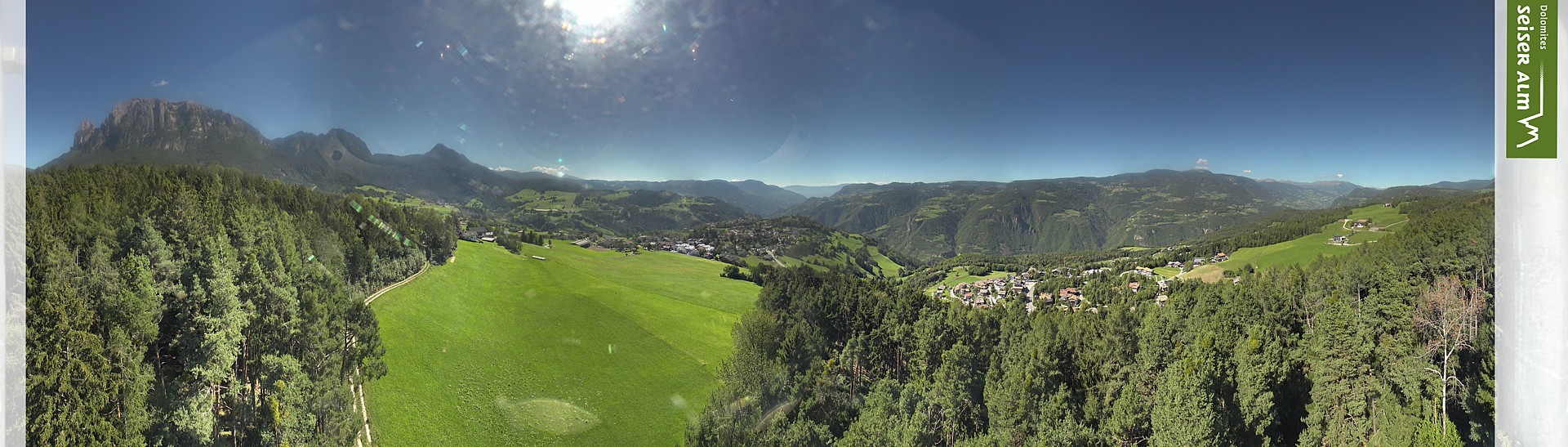 Archived image Webcam Völs am Schlern (South Tyrol)