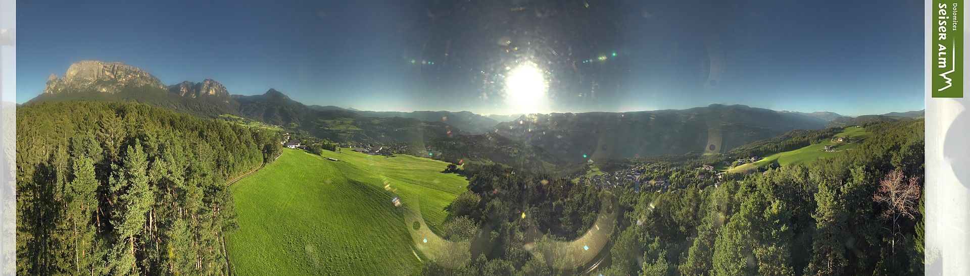 Archived image Webcam Völs am Schlern (South Tyrol)