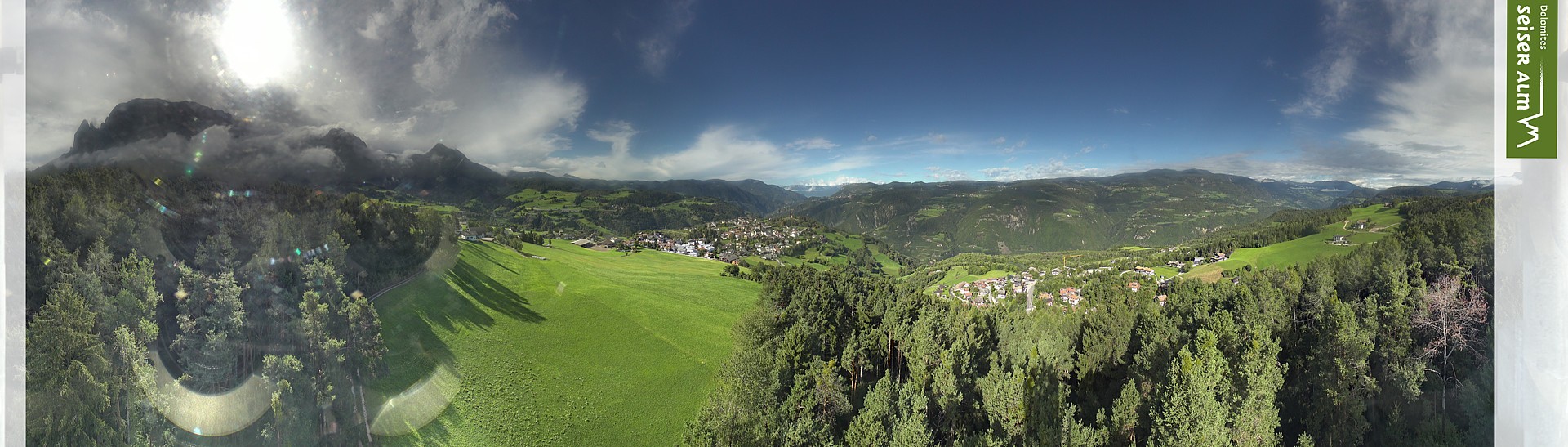 Archived image Webcam Völs am Schlern (South Tyrol)