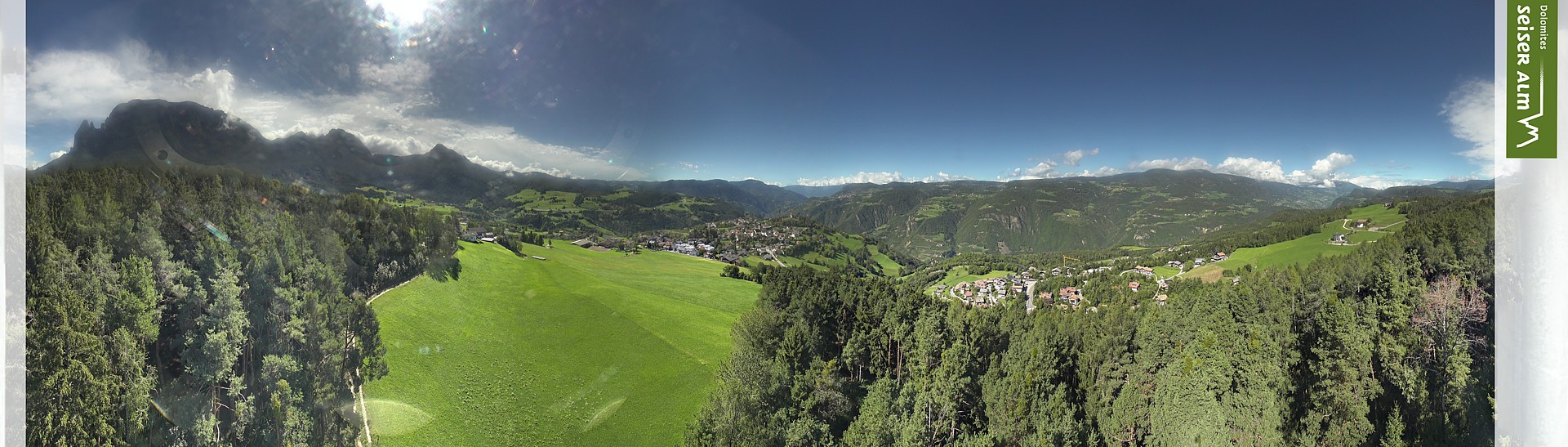 Archived image Webcam Völs am Schlern (South Tyrol)
