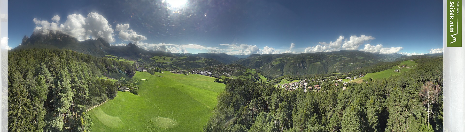 Archived image Webcam Völs am Schlern (South Tyrol)