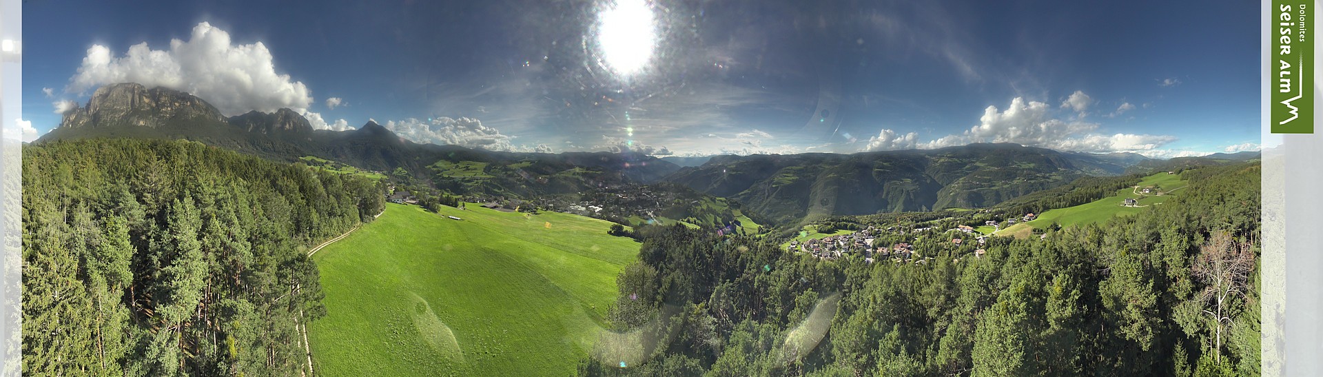 Archived image Webcam Völs am Schlern (South Tyrol)