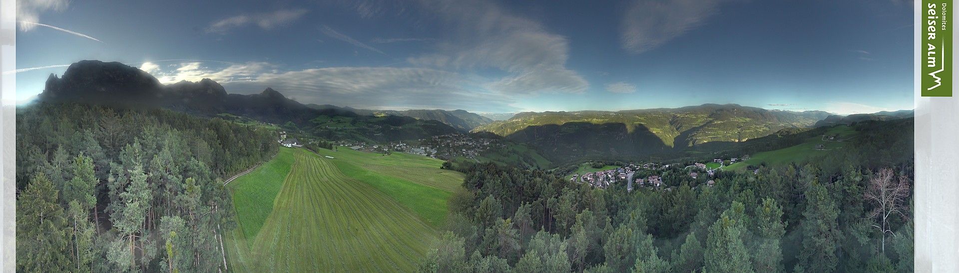 Archived image Webcam Völs am Schlern (South Tyrol)