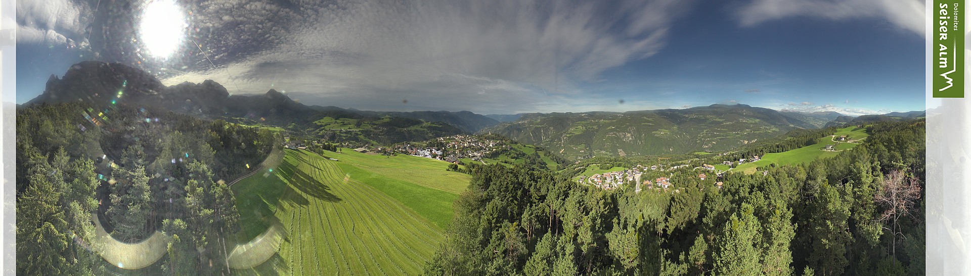 Archived image Webcam Völs am Schlern (South Tyrol)
