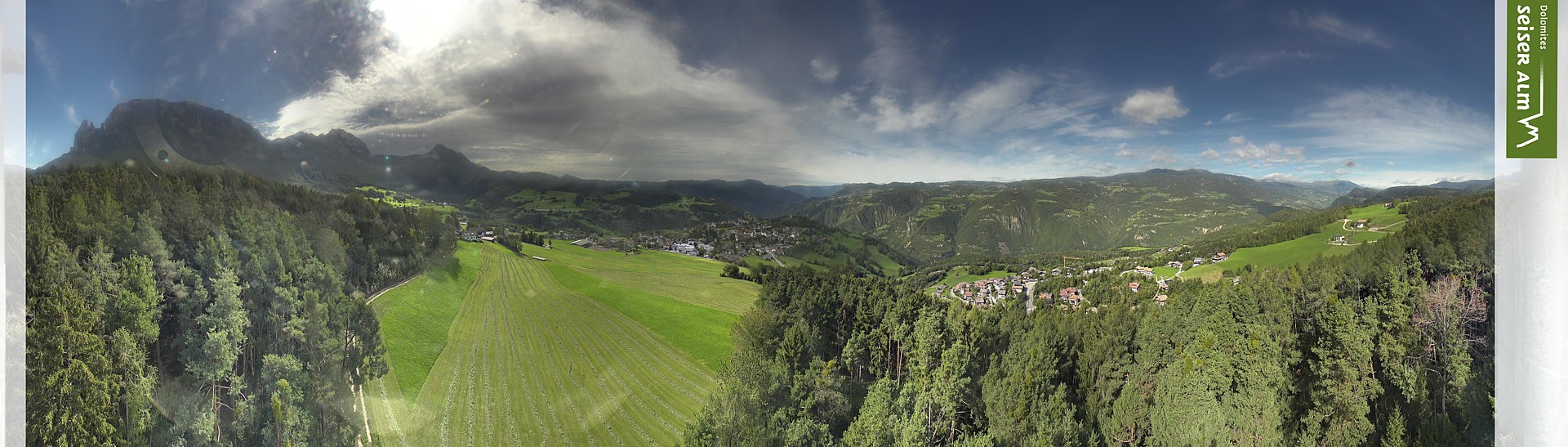 Archived image Webcam Völs am Schlern (South Tyrol)