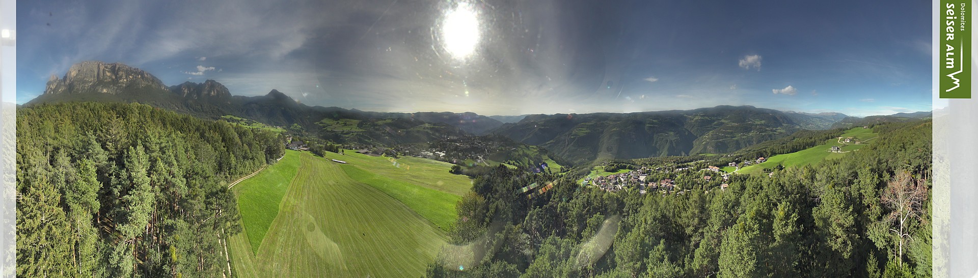 Archived image Webcam Völs am Schlern (South Tyrol)