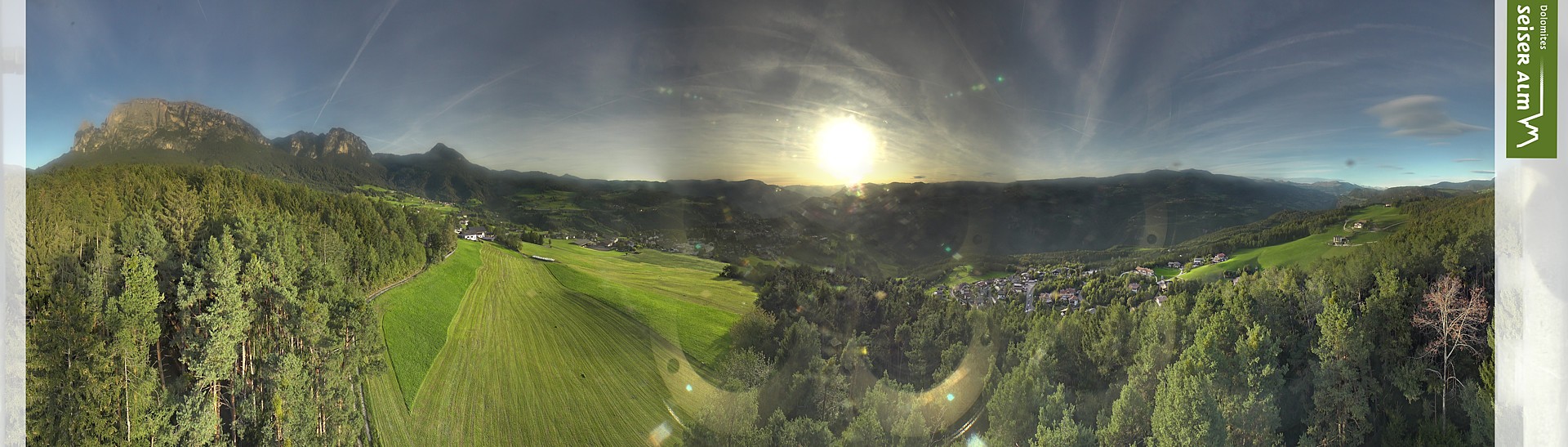 Archived image Webcam Völs am Schlern (South Tyrol)